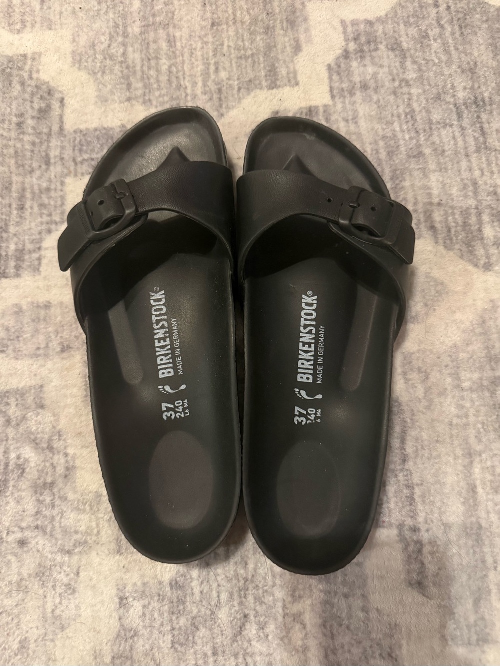 Birkenstock Madrid EVA Slide Sandals - Black